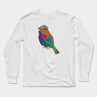 Polygonal Bird Long Sleeve T-Shirt